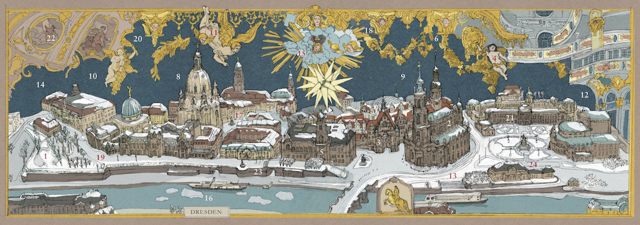Stadt-Adventskalender Dresden
