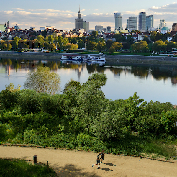 Warsaw and the Vistula river. Copyright: Tourist Portal of the Capital City of Warsaw