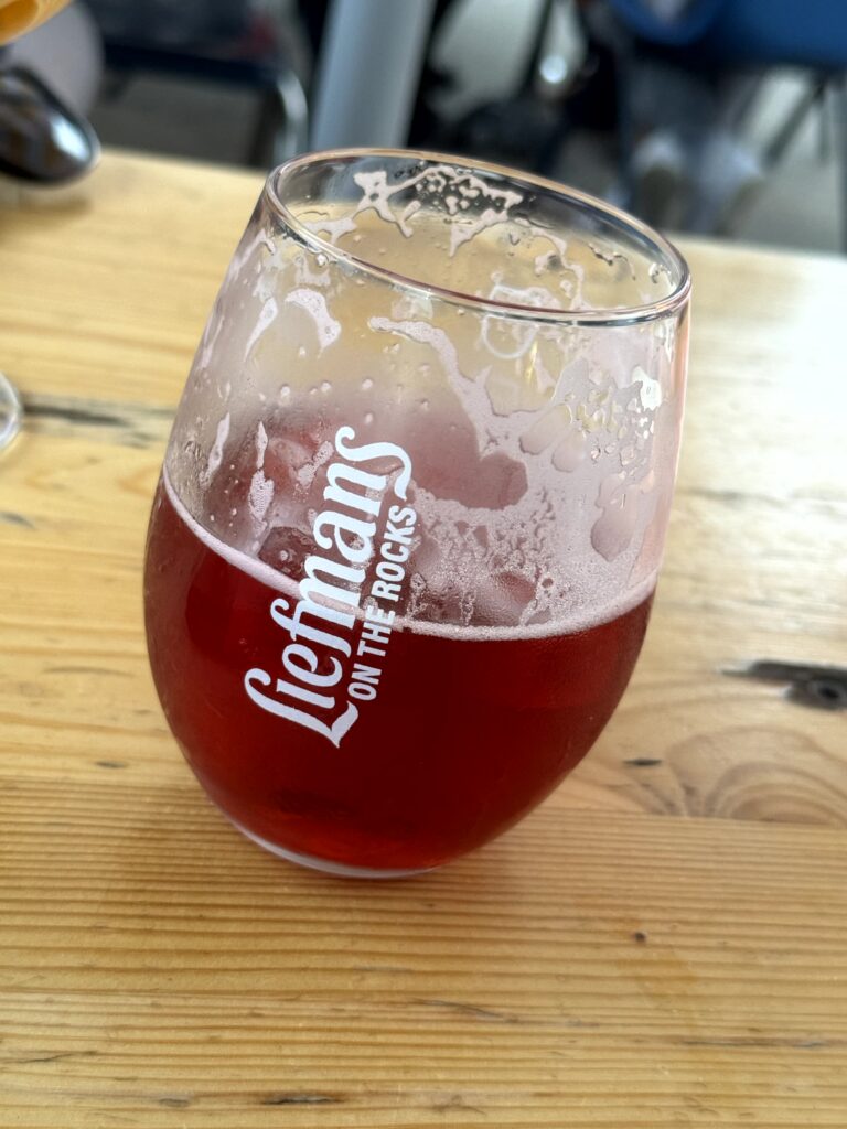 Mein liebstes belgisches Bier: Liefmans Fruitesse On the Rocks.
Copyright: Judith Schallenberg
